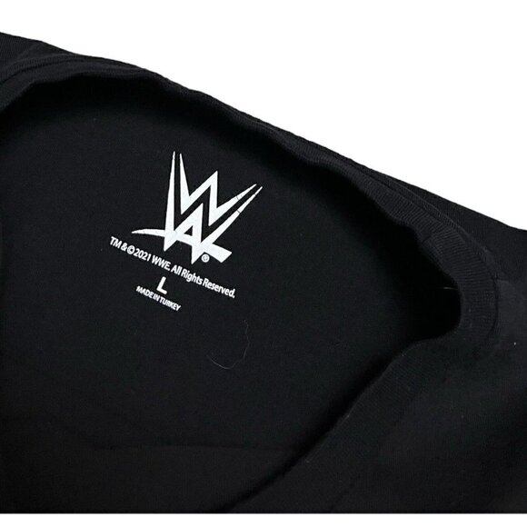 THE ROCK WWE Retro Modern WWF Wrestling Tee Shirt Mens Medium - Picture 3 of 4